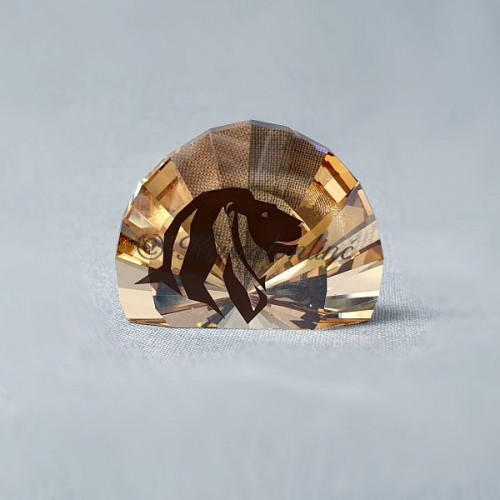 Swarovski Kristal | SCS | Leden Geschenken | SCS - Ledengeschenk 2016 - Paperweight Leeuwenkop | 5135901